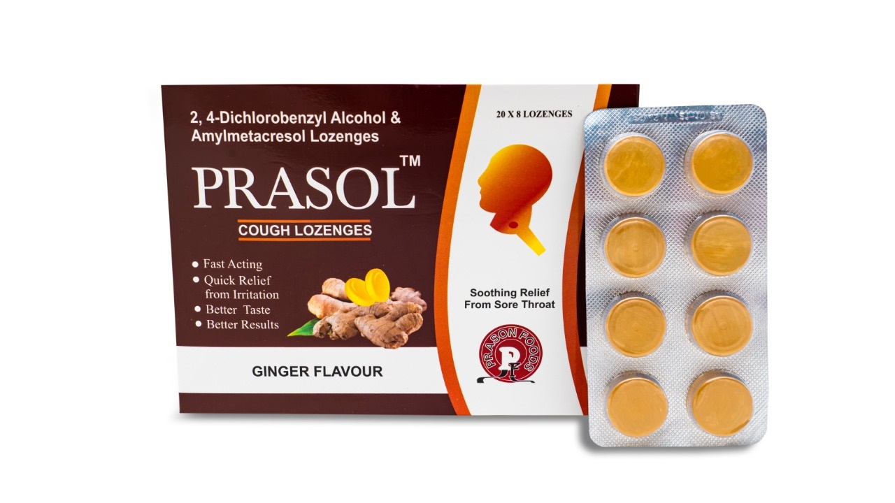 Cough Lozenges-Ginger Flavours
