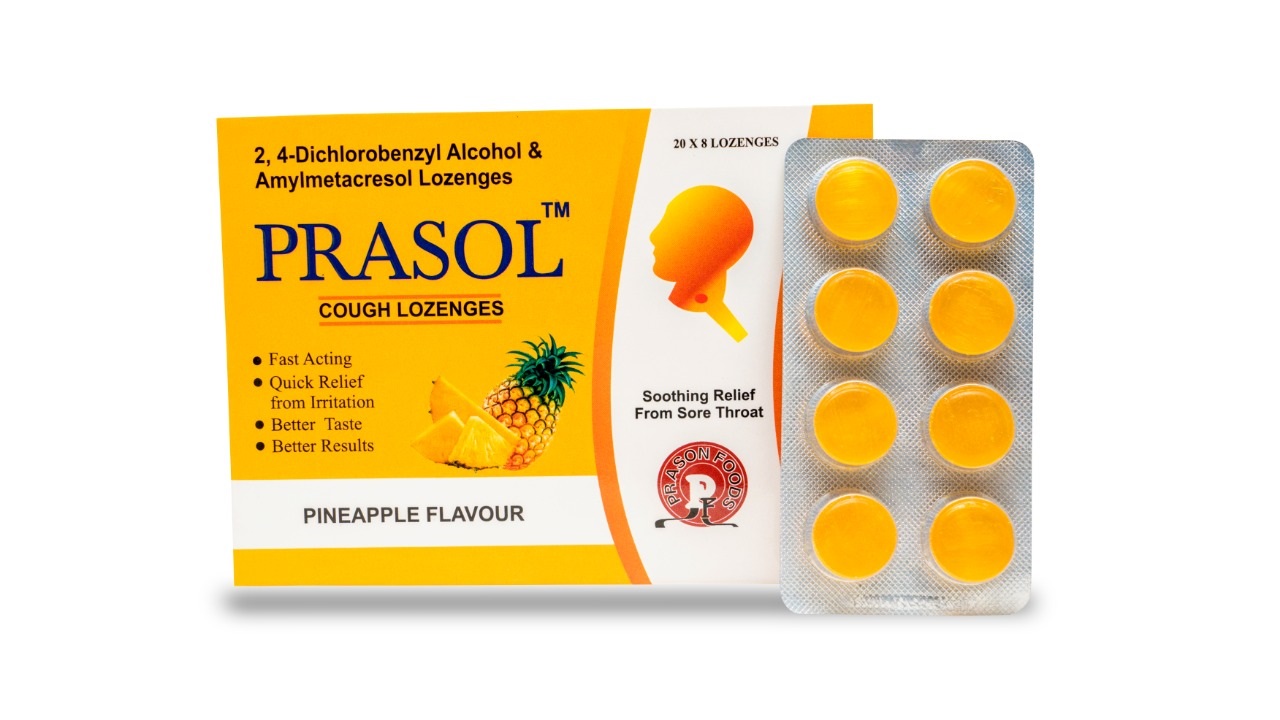 Cough Lozenges-pineapple-flavours