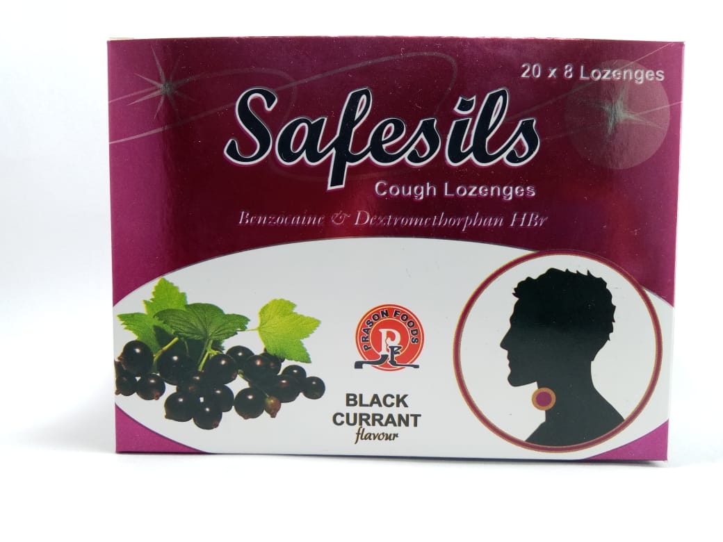 Cough Lozenges-Safesils Blackcurrent