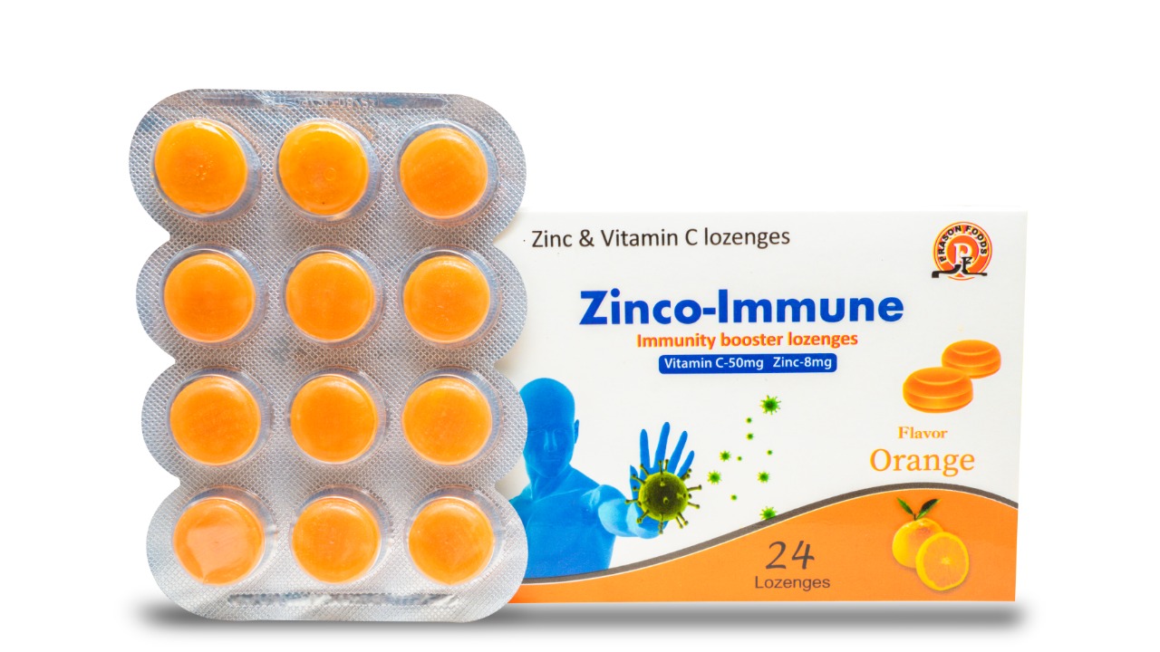 Vitamin C Zinkacil Orange